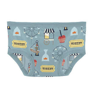 Bamboo Training Pants (Set of 2) - Spring Sky Happy Tornado & Stormy Sea Fall FairKicKee PantsSize: 2T-3T