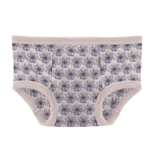 Bamboo Training Pants - Shrinking Violet Summer Flowers Training Pants KicKee Pants Size: 2T-3T