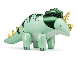 Standing Triceratops Balloon Mylar Balloons Ellie's Party Supply