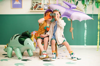 Standing Triceratops Balloon Mylar Balloons Ellie's Party Supply