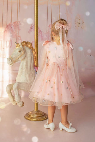 Twinkle Star Blush Pink Tulle Dress Dresses Faeella Size: 2
