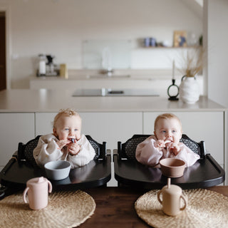 Silicone Toddler Starter Spoons 2-Packsilicone tablewareMushieColor: Tradewinds/Shifting Sand