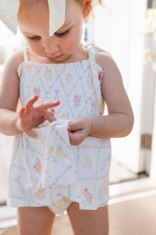 Bamboo Twirl Bodysuit Dress - Peep and Petal In My Jammers Size: 0-3 Months