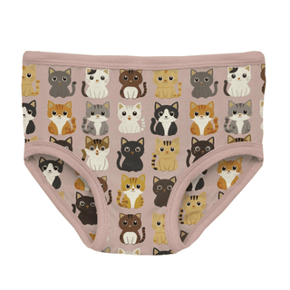 Bamboo Underwear - Baby Rose Cats