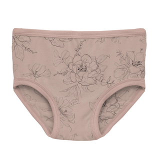 Bamboo Underwear - Baby Rose Pencil Floral