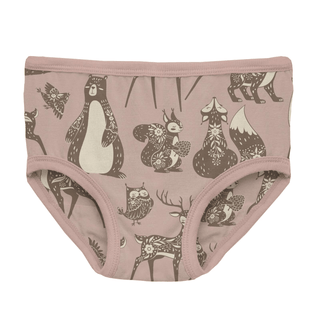 Bamboo Underwear - Baby Rose Scandinavian Animals