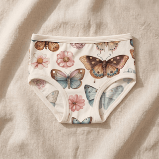 Bamboo Underwear - Botanical Butterflies KicKee Pants Size: 2T-3T