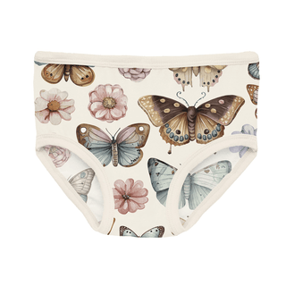 Bamboo Underwear - Botanical Butterflies KicKee Pants Size: 2T-3T