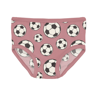 Bamboo Underwear - Desert Rose Soccer KicKee Pants Size: 2T-3T
