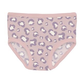 Bamboo Underwear (Set of 3) - Baby Rose Cheetah Print, Lavender & Shrinking Violet Dreamy Floral KicKee Pants Size: 2T-3T