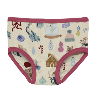 Bamboo Underwear (Set of 3) - Moonlight Christmas Gifts, Natural Christmas Story & Blossom Breeze Stripe