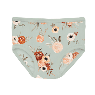 Bamboo Underwear (Set of 3) - Aloe Fall Floral, Baby Rose & Baby Rose Fair CarouselKicKee PantsSize: 2T-3T