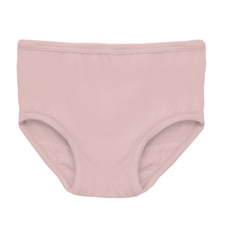 Bamboo Underwear (Set of 3) - Baby Rose Ballet Dancers, Baby Rose & Natural Bubbles KicKee Pants Size: 2T-3T