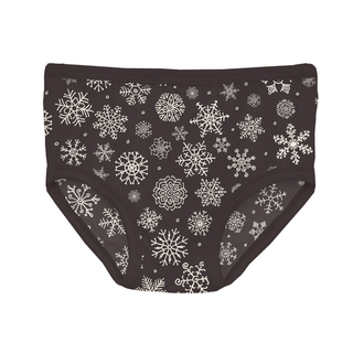Bamboo Underwear (Set of 3) - Chalkboard Snowflakes, Baby Rose & Baby Rose Arctic Animals KicKee Pants Size: 2T-3T