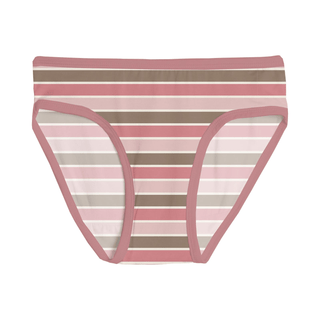 Bamboo Underwear (Set of 3) - Neapolitan Stripe, Desert Rose & Baby Rose PegasusKicKee PantsSize: 2T-3T