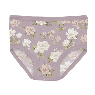 Bamboo Underwear (Set of 3) - Lavender Bliss Stripe, Sweet Pea Spring Floral & Shrinking Violet KicKee Pants Size: 2T-3T