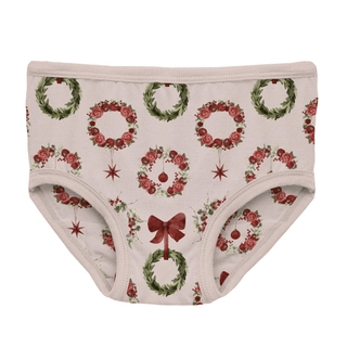 Bamboo Underwear - Shrinking Violet Wreath