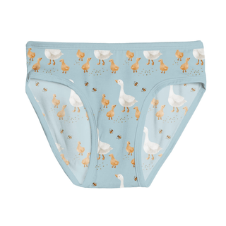 Bamboo Underwear - Spring Sky Feeding DucksKicKee PantsSize: 2T-3T