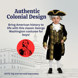 Washington Costume - Kids Dress Up America