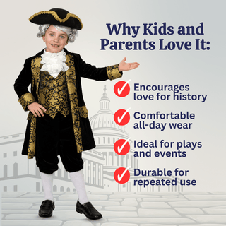 Washington Costume - Kids Dress Up America