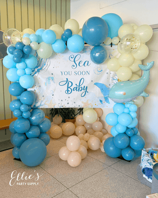 Whale Balloon Mylar Balloons Ellie's Party Supply