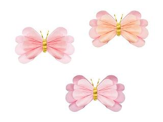 Whimsical Tissue Paper Butterflies - Hanging Party Decor | 3 Pieces Accessories Ellie's Party Supply