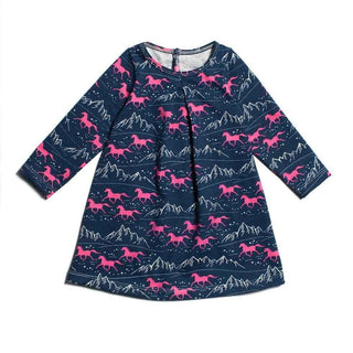 Winter Water Factory Long Sleeve Aspen Dress Baby & Toddler Dresses