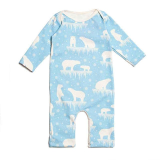 Long Sleeve Romper- Arctic Polar Bears Baby One-Pieces