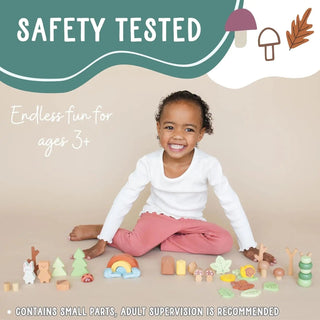 Wooden Forest Sensory Bin WEBSITE SpiritnSprout