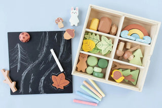 Wooden Forest Sensory Bin WEBSITE SpiritnSprout