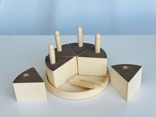 Toy Birthday Cake with Candles PoppyBabyCo Style: Chocolate cake
