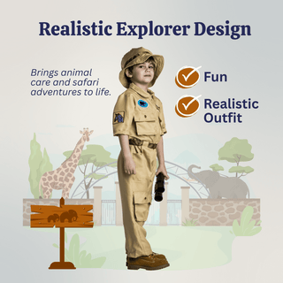 Zookeeper Costume - Kids Dress Up America