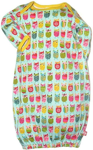 Girl's Layette Gown - Owls Baby & Toddler Sleepwear