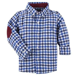 Andy and Evan Blue Check Flannel Shirt