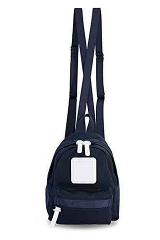 Baby Riddle Mini Toddler Backpacks - Navy Blue