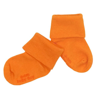 Babysoy Baby Solid Socks - Tangerine