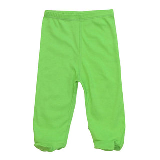 Babysoy Footed Romper Pants - Grass