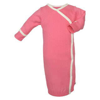 Babysoy Girls Kimono Bundler Gown - Pink Lemonade