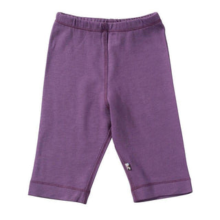 Babysoy Girls Slip-On-Pants - Eggplant