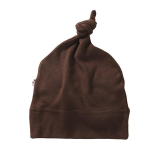 Babysoy Knot Hat - Cocoa