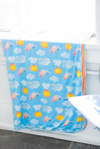 Birdie Bean Baby Nursery Blanket - Sunny