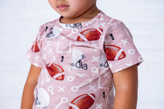 Birdie Bean Boy's Pocket T-Shirt - Jackson (Football)
