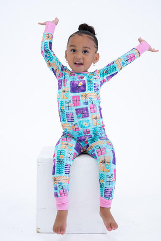 Birdie Bean Girl's Bamboo Long Sleeve Pajama Set - Mariah (Gift Boxes)