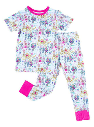 Birdie Bean Girls Short Sleeve Pajama Set - Ella Princess