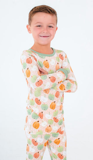 Birdie Bean Long Sleeve Pajama Set - Hazel Pumpkins