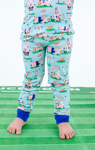 Birdie Bean Long Sleeve Pajama Set - Nate Football Pigs