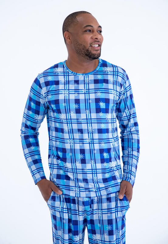 Birdie Bean Men's Bamboo Long Sleeve Lounge Pajama Set - Saint