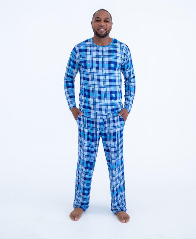 Birdie Bean Men's Bamboo Long Sleeve Lounge Pajama Set - Saint – Baby Riddle