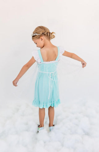Eliza Cate and Co Girl's Bamboo Ice Queen Fairytale Twirl Dress
