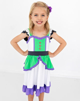 Eliza Cate and Co Girl's Space Ranger Fairytale Twirl Dress - PRE-ORDER